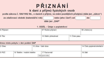 Daňová přiznání